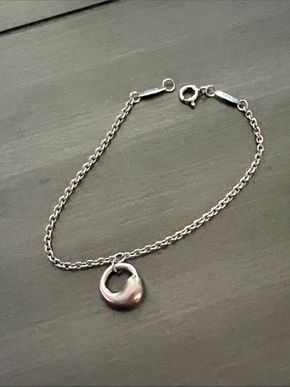 Tiffany & Co. Sterling Silver Elsa Peretti Eternal Circle Bracelet